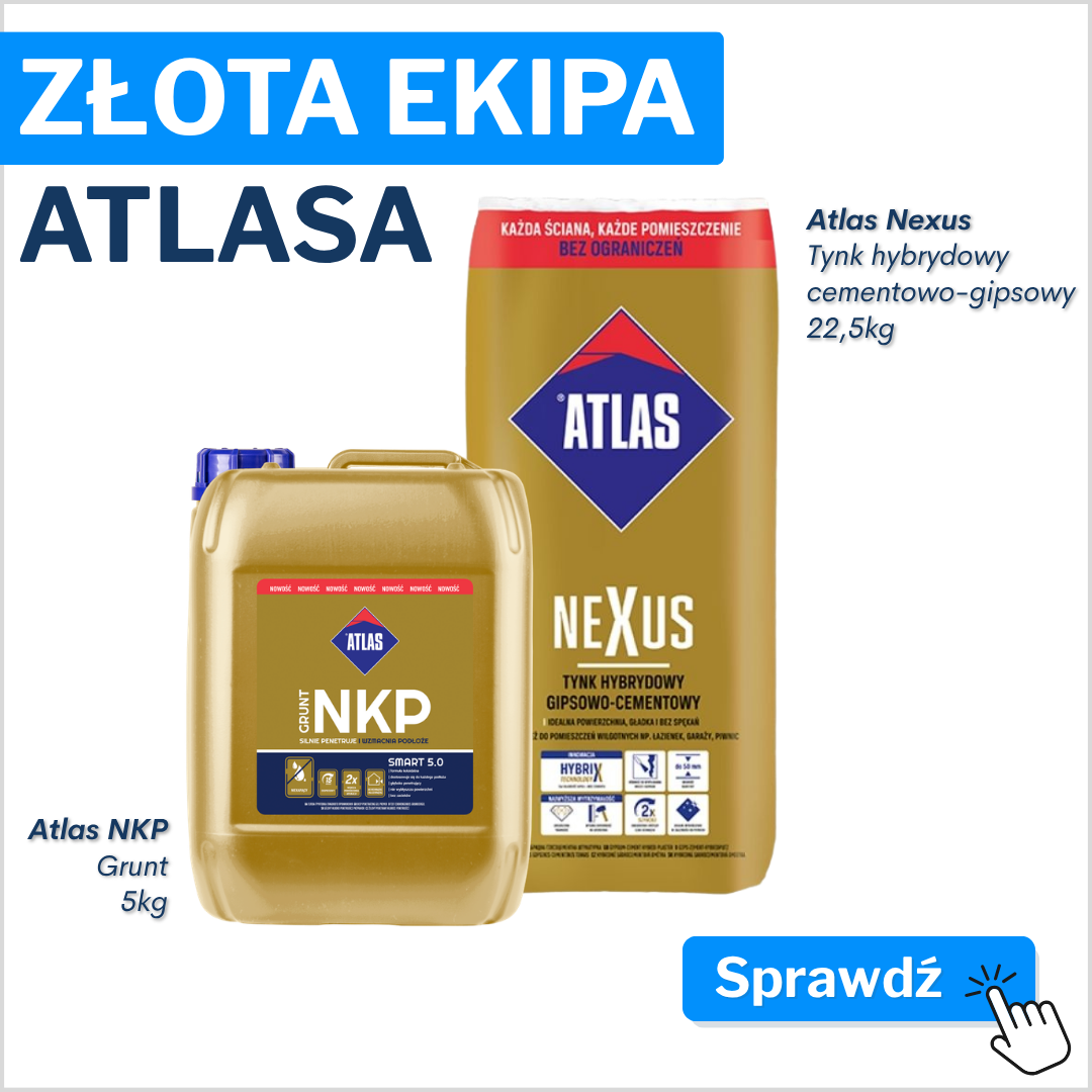 Złote produkty marki Atlas - Nexus, GTA, NKP