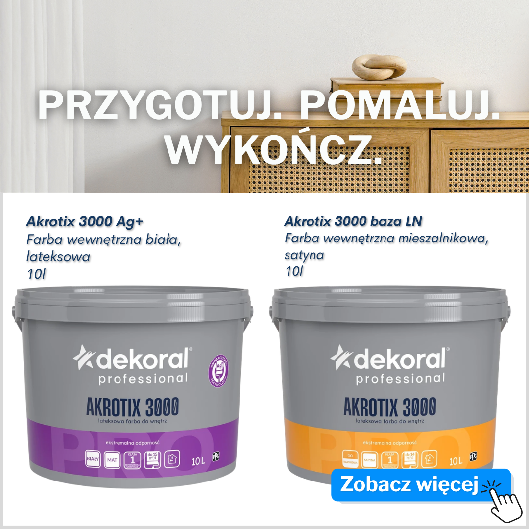 Dekoral Professional - farby i emalie do wnętrz