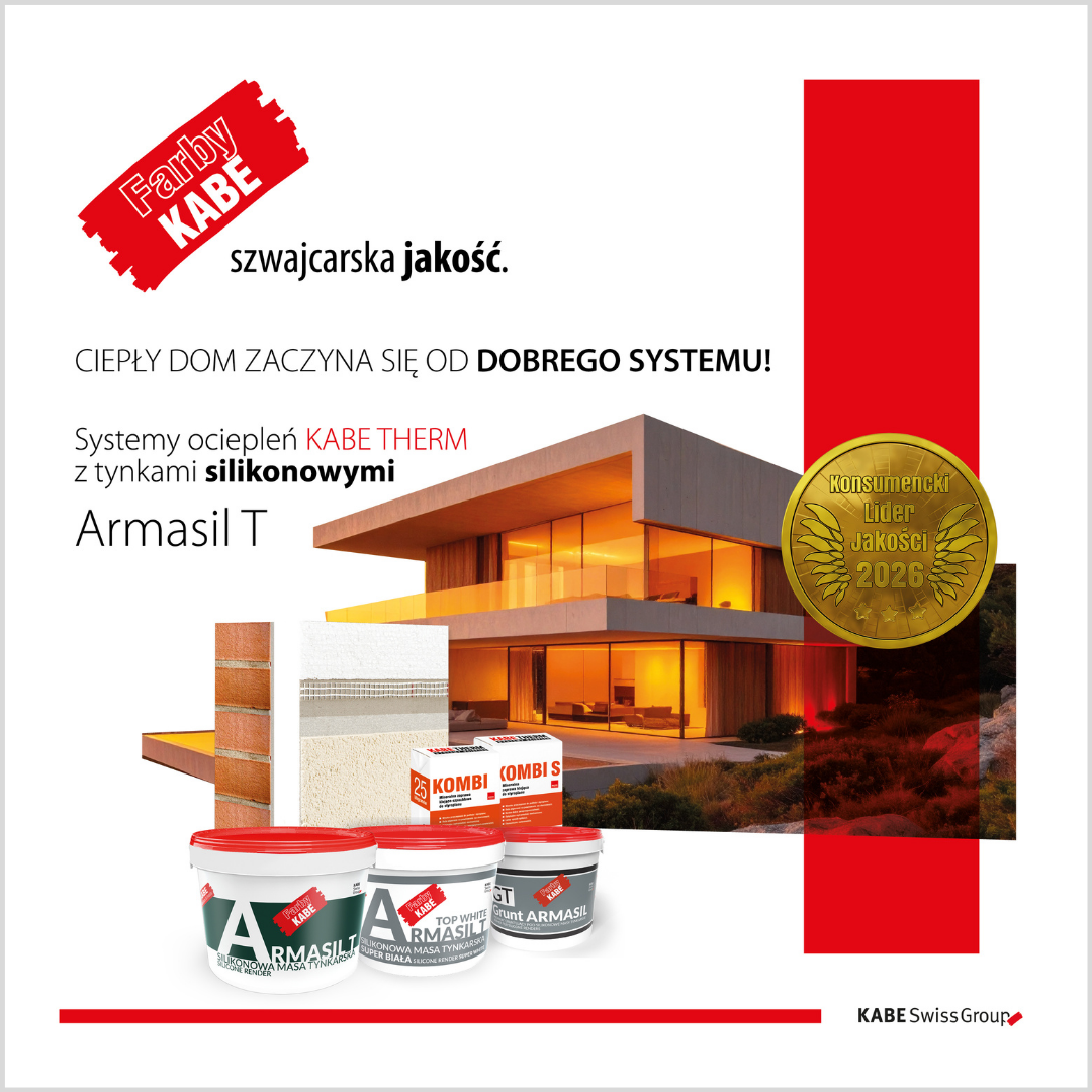 Tynki silikonowe Kabe Armasil