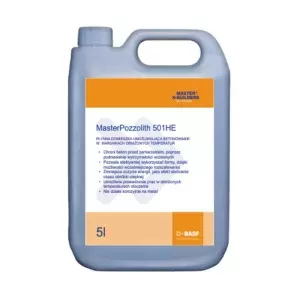 Artchem Master Pozzolith 501 HE 5l plastyfikator do betonu zimowy