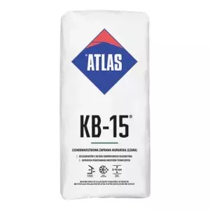 Atlas KB-15 zaprawa murarska do betonu komórkowego szara 25kg
