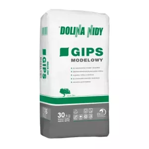 Gips modelowy do wykonywania sztukaterii gipsowych 30kg Dolina Nidy