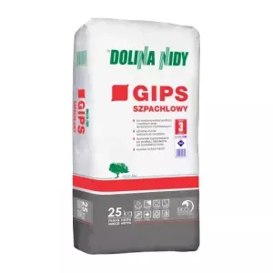 Gips szpachlowy 25kg Dolina Nidy