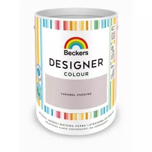 Farba lateksowa Beckers Designer colour caramel pudding 5l
