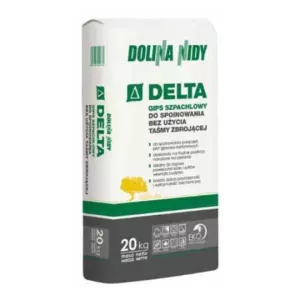 Gips szpachlowy do spoinowania Delta 20kg Dolina Nidy