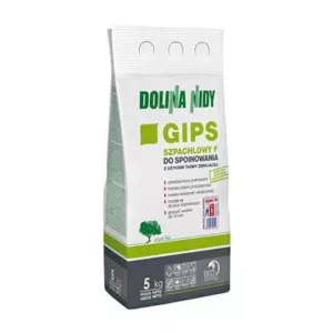 Gips szpachlowy F do spoinowania płyt gk 5kg Dolina Nidy