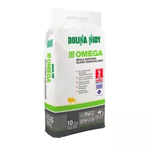 Gładź gipsowa Omega biała 10kg Dolina Nidy