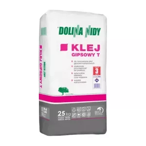 Klej gipsowy T 25kg Dolina Nidy