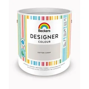 Farba wewnętrzna Designer Colour cotton candy 2,5l Beckers