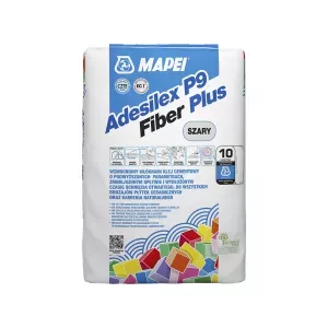 Mapei Adesilex P9 Fiber Plus 25kgklej cementowy do glazury i kamienia naturalnego