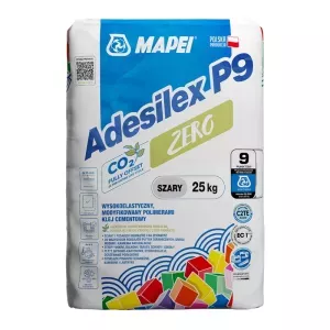 Klej do glazury elastyczny Adesilex P9 Zero szary 25kg Mapei