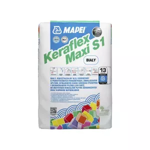 Mapei Keraflex Maxi S1 klej do glazury i kamienia naturalnego biały 23kg