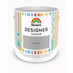 Farba lateksowa Beckers Designer colour stony grey 2,5l