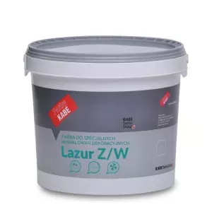 Lazura dekoracyjna do ścian Lazur Z/W 1l Kabe