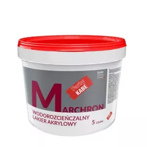 Lakier akrylowy Marchron do renowacji tynków mozaikowych 5l Kabe