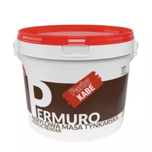 Tynk akrylowy Permuro S.P. 2,0mm baza A biała 25kg Kabe