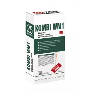 Klej do wełny mineralnej Kombi WM1 25kg Kabe