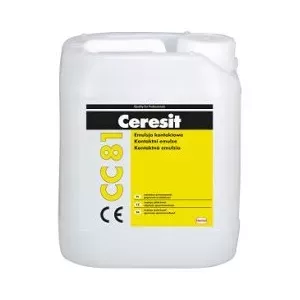Emulsja CC 81 służy do wytwarzania warstw kontaktowych przy wykonywaniu posadzek, np. z zaprawy Ceresit CN 83, Ceresit CN 87 lub podkładów posadzkowych. Zalecana jako dodatek do obrzutek pod tradycyjne tynki, tynki renowacyjne i tynki z dodatkiem preparatu Ceresit CO 84. Emulsja może być dodawana także do zapraw cementowych i cementowo-wapiennych, nakładanych ręcznie, mechanicznie oraz do betonu natryskowego. Poprawia wtedy ich urabialność, ułatwia nakładanie i zagęszczanie. Zwiększa też przyczepność do podłoża, elastyczność, zmniejsza szybkość przesychania i poprawia odporność na spękania, zwiększa wytrzymałość. Zaprawy i beton z dodatkiem CC 81 mogą być użyte do jednowarstwowych napraw elementów betonowych, żelbetowych, murów oraz tynków. CC 81 zalecana jest także jako dodatek do zapraw murarskich przy wykonywaniu ścian i obmurówek z cegły klinkierowej, kształtek klinkierowych oraz szklanych. Może być stosowana wewnątrz i na zewnątrz budynków.