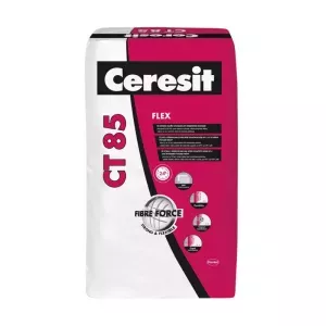 Klej do styropianu XPS i zatapiania siatki CT85 25kg Ceresit