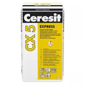 Zaprawa montażowa szybkowiążąca CX5 Express 25kg Ceresit