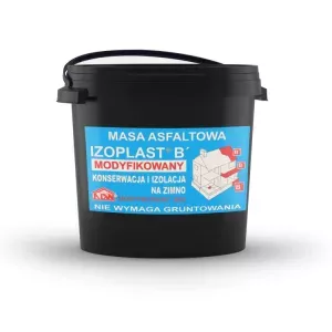 Masa asfaltowa do izolacji Izoplast B modyfikowany SBS 5kg ADW