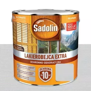 Lakierobejca do drewna Extra biały kremowy 2,5l Sadolin