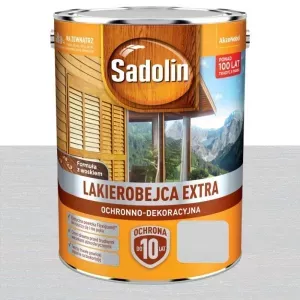 Lakierobejca do drewna Extra biały kremowy 5l Sadolin