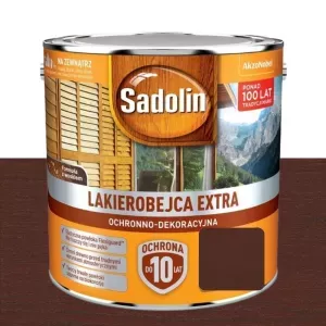Lakierobejca do drewna Extra mahoń ciemny 2,5l Sadolin
