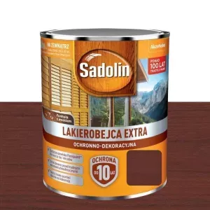 Lakierobejca do drewna Extra orzech merbau 0,75l Sadolin