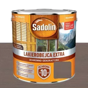 Lakierobejca do drewna Extra popielaty 2,5l Sadolin