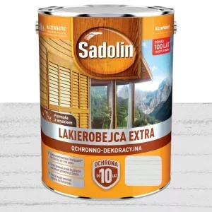 Lakierobejca do drewna Extra szary jasny 5l Sadolin