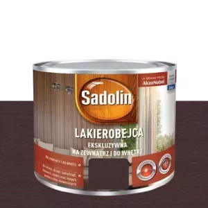 Lakierobejca do drewna Ekskluzywna mahoń ciemny 0,25l do wewnątrz i na zewnątrz Sadolin