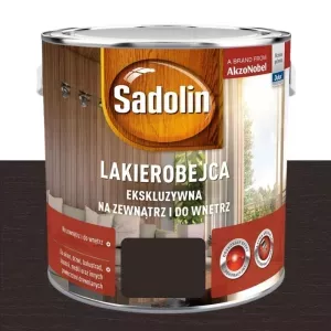 Lakierobejca do drewna Ekskluzywna palisander 2,5l do wewnątrz i na zewnątrz Sadolin