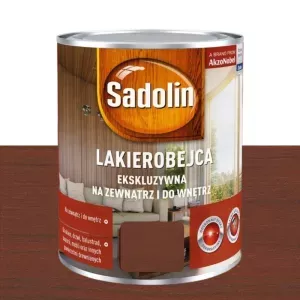 Lakierobejca do drewna Ekskluzywna tek 0,75l do wewnątrz i na zewnątrz Sadolin