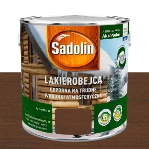 Lakierobejca odporna na trudne warunki orzech włoski 2,5l Sadolin