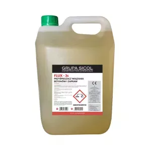 Meex flux 3s 5l preparat przyśpieszający wiązanie do betonu zimowy -10st C zużycie 0,3l/25kg cementu