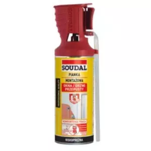Pianka montażowa niskoprężna z aplikatorem Genius Gun 300ml Soudal