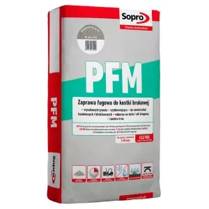 Sopro PFM 574 zaprawa fugowa do kostki brukowej szary brukowy 25kg