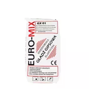 Euro-mix GX-01 5kg gipsowa gładź szpachlowa biała