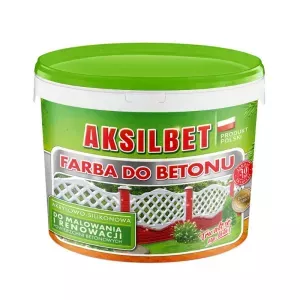 Aksil Aksilbet czarny 10l farba do betonu i ogrodzeń betonowych