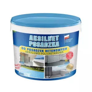 Aksilbet posadzka 10l popiel RAL7035 farba do posadzek betonowych