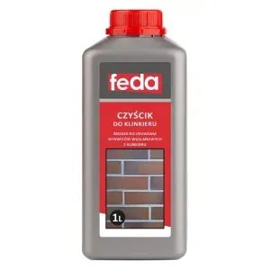 Preparat do mycia klinkieru z wykwitów węglanowych Czyścik do klinkieru 1l Feda