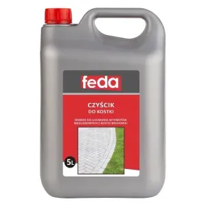 Czyścik do kostki brukowej do mycia kostki z wykwitów węglanowych 5l Feda