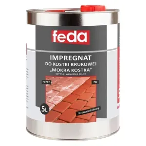 Impregnat do kostki brukowej Mokra Kostka rozpuszczalnikowy 5l Feda