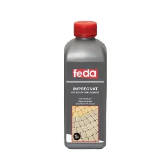 Impregnat do kostki brukowej matowy 1l Feda