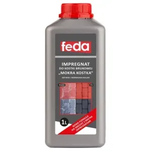 Impregnat do kostki brukowej Mokra Kostka wodny 1l Feda