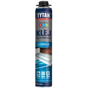 Pianoklej do styropianu pistoletowy EOS 750ml Tytan