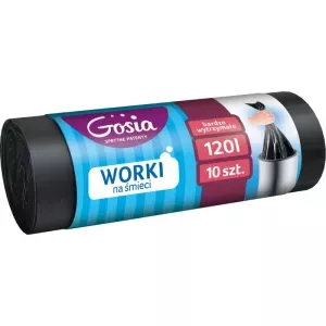 Worki na śmieci 120l LDPE 10szt. Czyścioszek