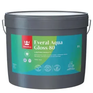ZAMIENNIK - Emalia akrylowa Everal Aqua Gloss 80 baza C 9l połysk Tikkurila