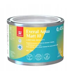 ZAMIENNIK - Emalia akrylowa Everal Aqua Matt 10 baza C 0,45l mat Tikkurila